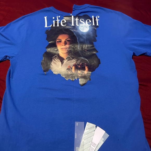 Off-White Blue (Life Itself) shirt - Picture 2 of 3
